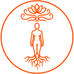 Kashmiri Tantra Massage for singles: icon representing safety in the body, awakened sensuality and opening to love
